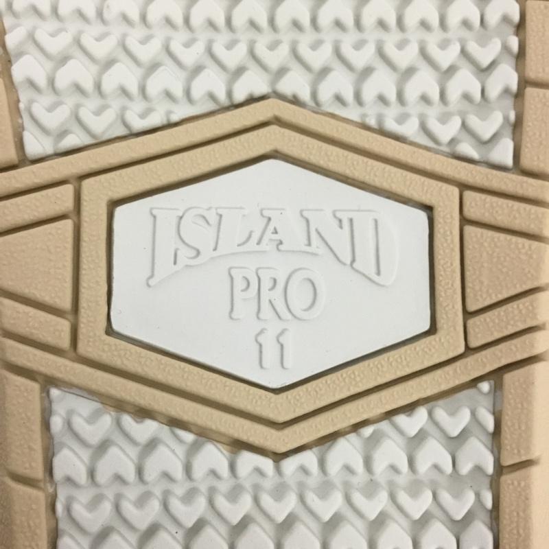 アイランドスリッパ ISLAND SLIPPER サンダル サンダル トングサンダル スエード 11 ロゴ、文字 黄 / イエロー / メンズ USED 古着 中古 10134538