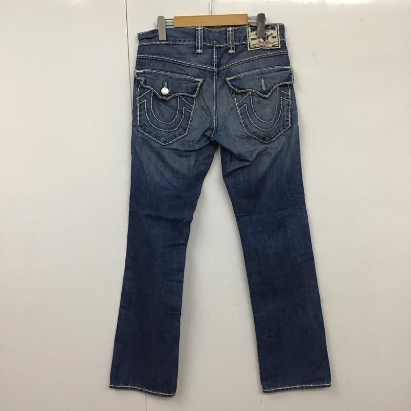 トゥルーレリジョン TRUE RELIGION パンツ デニム、ジーンズ デニムパンツ スリムパンツ カジュアルパンツ 30インチ 無地 インディゴ / インディゴ / メンズ USED 古着 中古 10132159
