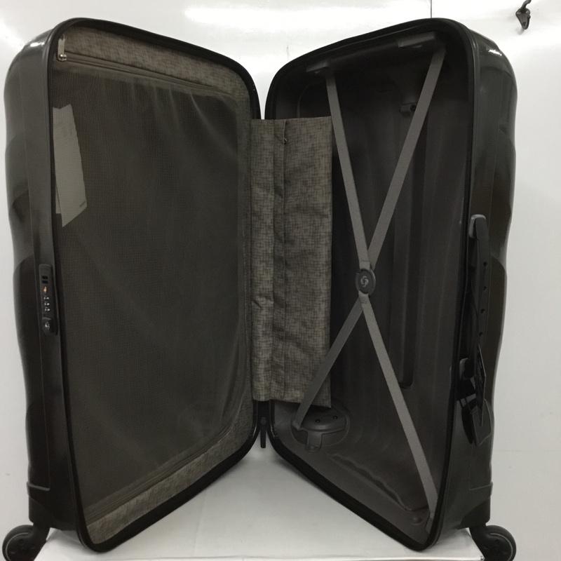サムソナイト Samsonite スーツケース、トランク スーツケース、トランク 53451 コスモライト キャリーケース 94L 無地 黒 / ブラック / メンズ USED 古着 中古 10132130