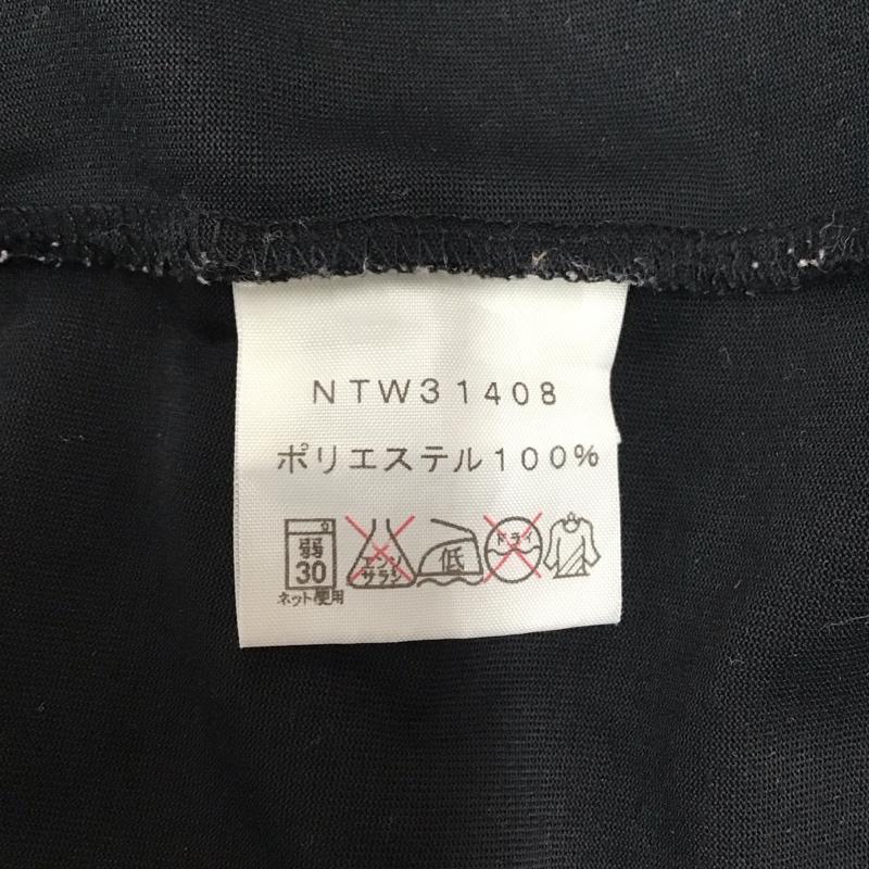 ザノースフェイス THE NORTH FACE Tシャツ 半袖 NTW31408 M ロゴ、文字 黒 / ブラック / レディース USED 古着 中古 10116948