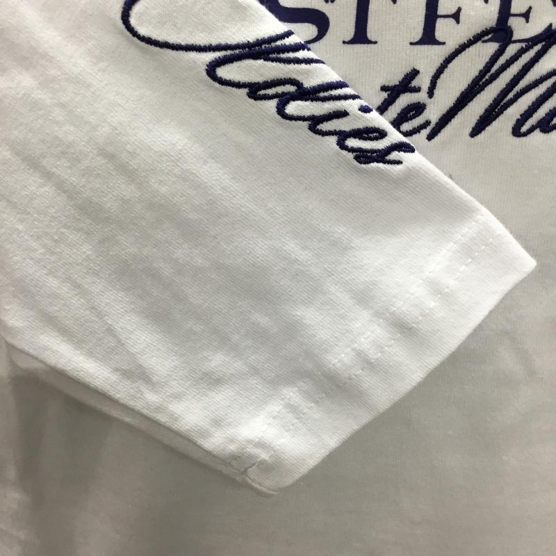 ノートン Norton カットソー 長袖 長袖カットソー クルーネックカットソー ロングスリーブカットソー プリントTシャツ M ロゴ、文字 白 / ホワイト /  メンズ USED 古着 中古 10108770