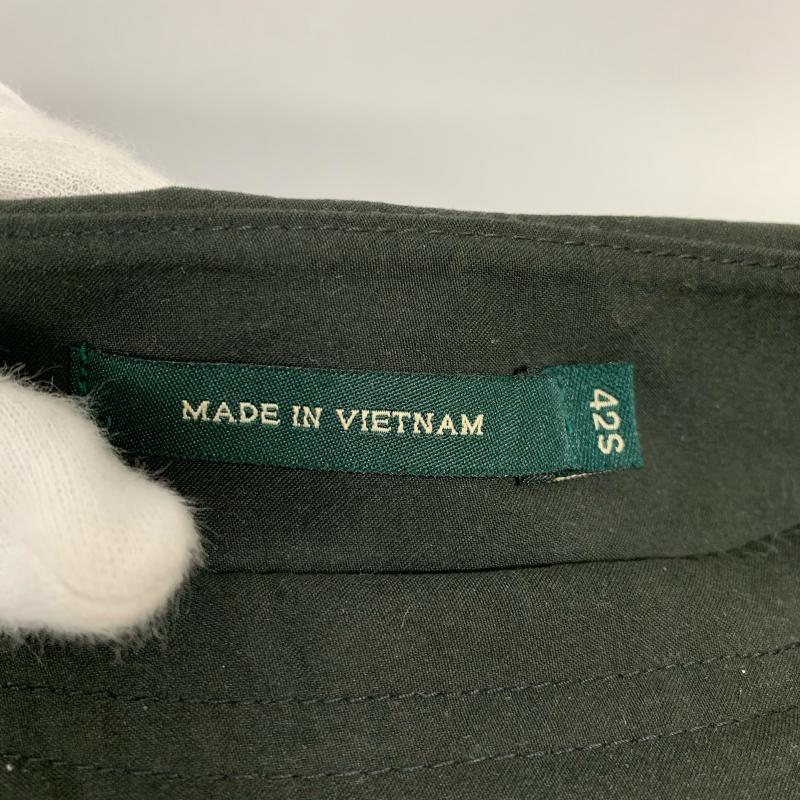 ローレンラルフローレン LAUREN RALPH LAUREN コート コート一般 ライナー付き ロングコート 42 無地 黒 / ブラック / メンズ USED 古着 中古 10012545