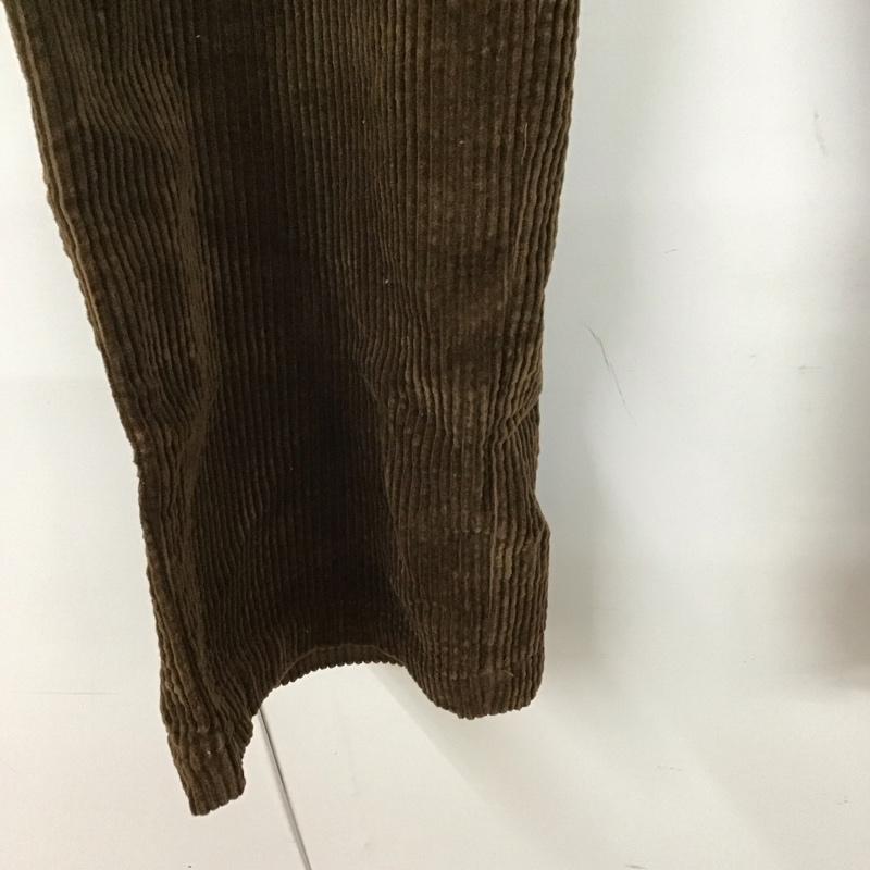 アーバンリサーチ URBAN RESEARCH パンツ ワークパンツ、ペインターパンツ ワイドパンツ コーデュロイパンツ カジュアルパンツ 38 無地 茶 / ブラウン / メンズ USED 古着 中古 10131401