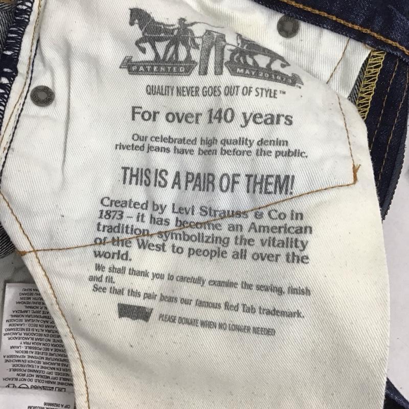 リーバイストラウスアンドコー Levi Strauss & co. パンツ デニム、ジーンズ デニムパンツ ワイドパンツ カジュアルパンツ Gパン 30インチ 無地 インディゴ / インディゴ /  メンズ USED 古着 中古 10128631