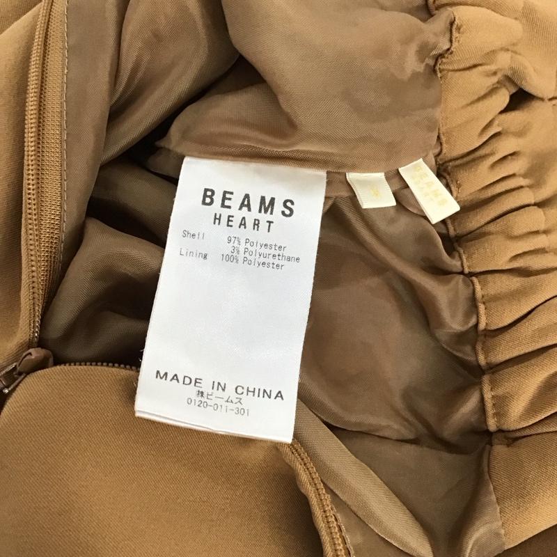 ビームス ハート BEAMS HEART スカート ロングスカート M 無地 茶 / ブラウン / レディース USED 古着 中古 10136501