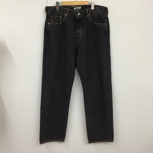 クーティープロダクションズ COOTIE PRODUCTIONS パンツ デニム、ジーンズ ワイド バギージーンズ デニムパンツ XL 無地 黒 / ブラック /  メンズ USED 古着 中古 10121299