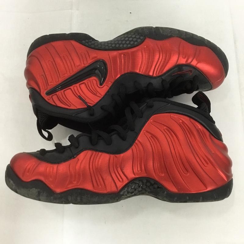 ナイキ NIKE スニーカー スニーカー 624041-604 AIR FOAMPOSITE PRO バスケットシューズ 28.5cm 28.5cm ロゴ、文字 赤 / レッド / X 黒 / ブラック / メンズ USED 古着 中古 10133280