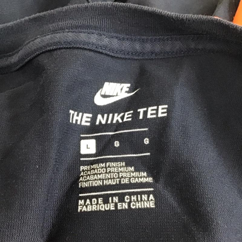 ナイキ エィシージー NIKE ACG Tシャツ 半袖 ao4643-451 半袖カットソー プリントTシャツ スポーツウェア L ロゴ、文字 紺 / ネイビー / メンズ USED 古着 中古 10112087