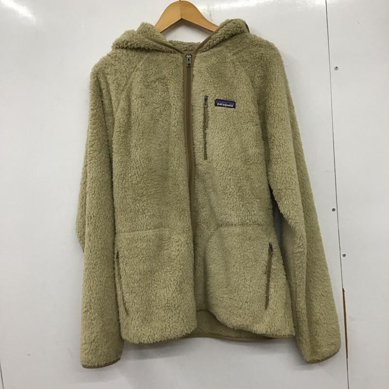 パタゴニア patagonia ジャケット、上着 ジャケット、ブレザー 25922fa20 フリースジャケット ジップアップジャケット パーカー L ロゴ、文字 ベージュ / ベージュ / メンズ USED 古着 中古 10137694