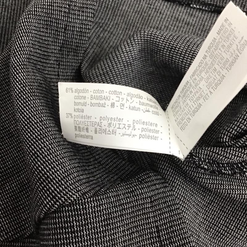 ザラ ZARA カットソー 七分袖 3644/153/803 S 無地 チャコールグレー / チャコールグレー / レディース USED 古着 中古 10133657