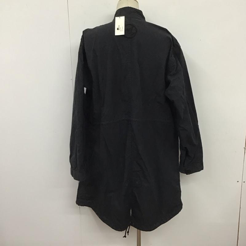 マシス MASSES コート コート一般 M-65 モッズコート ミリタリーコート M ワンポイント 黒 / ブラック / メンズ USED 古着 中古 10124958