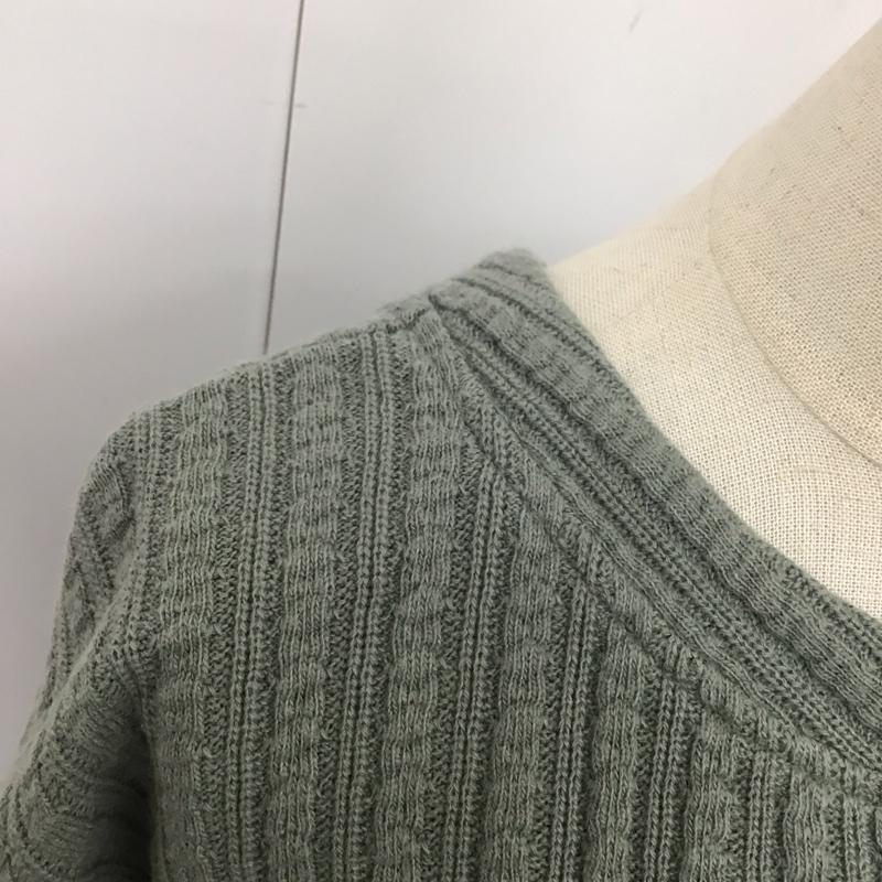 フリークスストア FREAK S STORE カットソー 長袖 長袖カットソー 無地カットソー ヘンリーネック FREE カーキ / カーキ / レディース USED 古着 中古 10125157