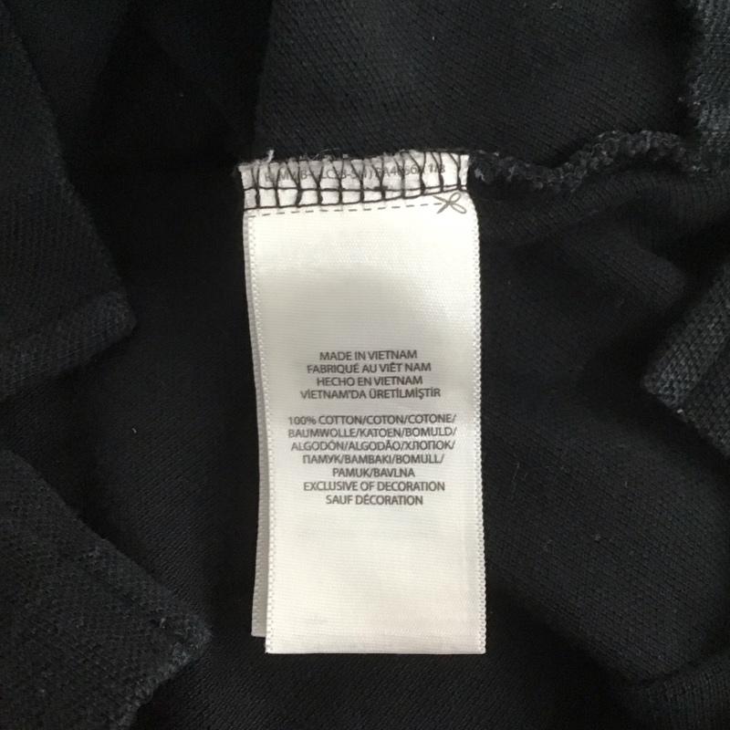 ポロラルフローレン POLO RALPH LAUREN ポロシャツ 半袖 M 無地 黒 / ブラック / レディース USED 古着 中古 10140229