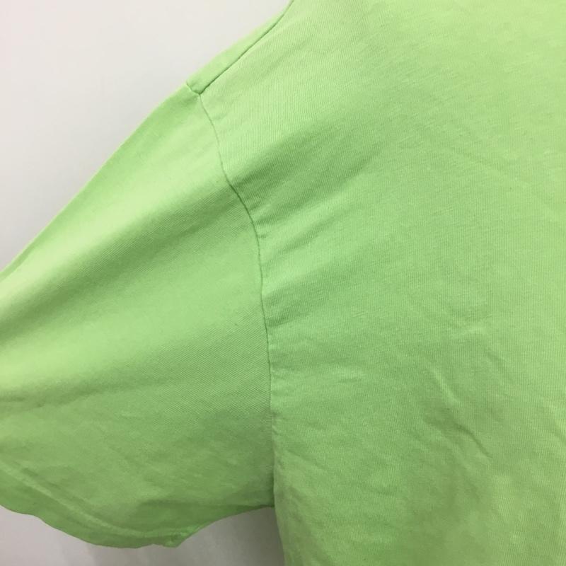 ポロバイラルフローレン Polo by RALPH LAUREN Tシャツ 半袖 半袖カットソー プリントTシャツ クルーネックカットソー L ロゴ、文字 緑 / グリーン /  メンズ USED 古着 中古 10109975