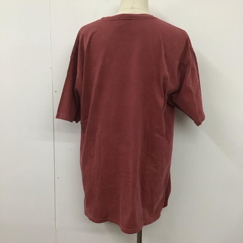 マジェスティック MAJESTIC Tシャツ 半袖 半袖カットソー プリントTシャツ クルーネックカットソー 古着 XL プリント えんじ / ワインレッド / メンズ USED 古着 中古 10107328