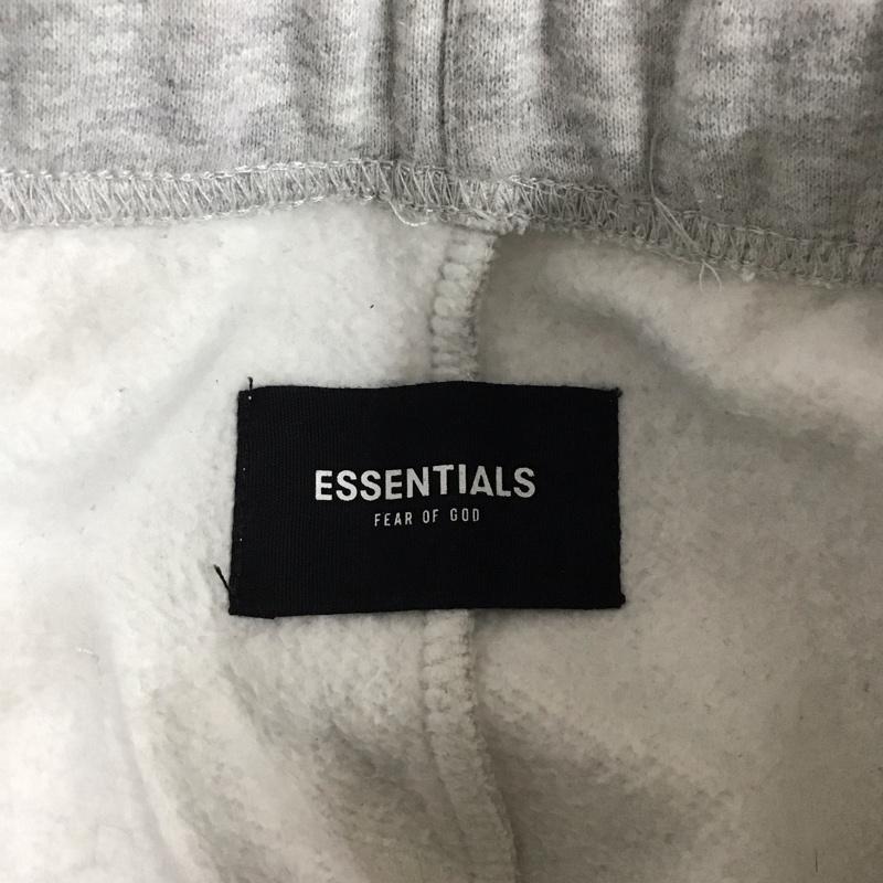 エッセンシャルズ ESSENTIALS パンツ ワークパンツ、ペインターパンツ ワークパンツ ワイドパンツ カジュアルパンツ XS ロゴ、文字 灰 / グレー /  メンズ USED 古着 中古 10124768