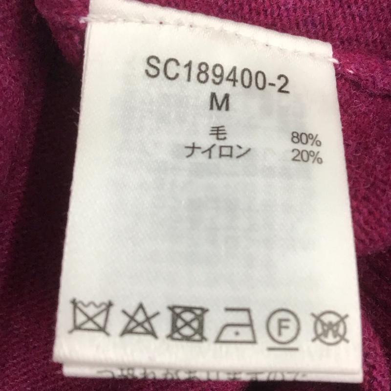 スタディオクリップ studio CLIP カーディガン 長袖 長袖カーディガン 前ボタン ニットカーディガン M 無地 マルチカラー / マルチカラー / レディース USED 古着 中古 10134101
