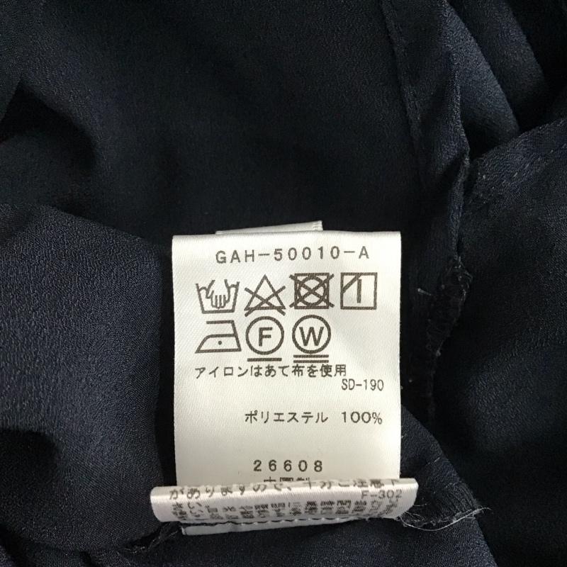 アダムエロペ ADAM ET ROPE シャツ、ブラウス 長袖 GAH-50010-A バックVネックブラウス FREE 無地 紺 / ネイビー / レディース USED 古着 中古 10116316
