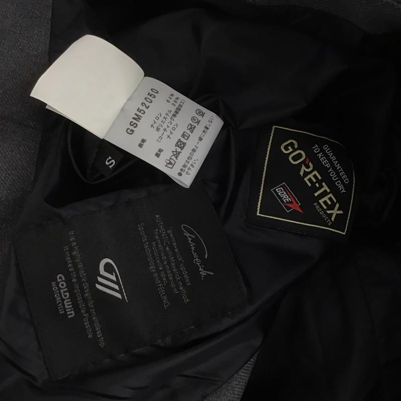 ゴールドウィン GOLDWIN ジャケット、上着 ジャケット、ブレザー gsm52050 RidingJacketGORE-TEX ジップアップジャケット スタンドカラージャケット S 無地 灰 / グレー / メンズ USED 古着 中古 10106325