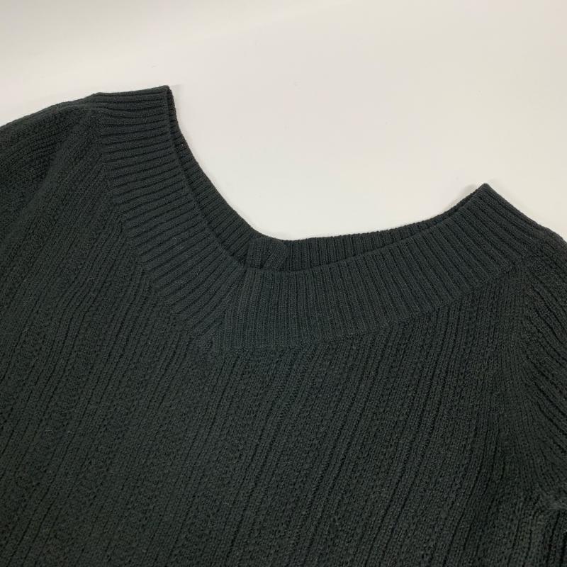 アナイ ANAYI ニット、セーター 長袖 38 無地 黒 / ブラック / レディース USED 古着 中古 10015918