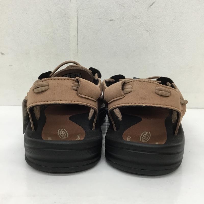 キーン KEEN サンダル サンダル KEEN UNEEK 1028870 25.0cm ロゴ、文字 茶 / ブラウン / レディース USED 古着 中古 10135127