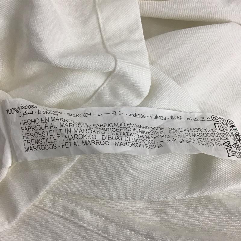 ザラ ZARA シャツ、ブラウス 半袖 半袖シャツ 無地シャツ カラーシャツ S 無地 白 / ホワイト / メンズ USED 古着 中古 10132700