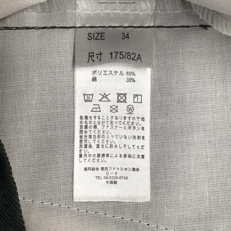 ディッキーズ Dickies パンツ チノパン 874 ワークパンツ 34 ロゴ、文字 緑 / グリーン /  メンズ USED 古着 中古 10122601