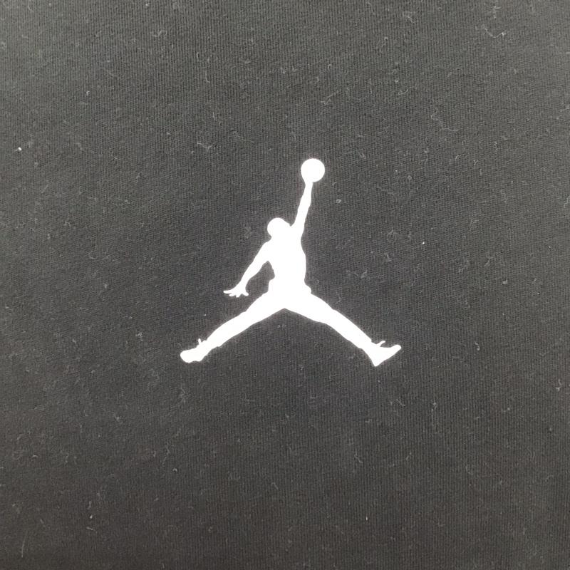 エアジョーダン AIR JORDAN カットソー 半袖 da9872-010 半袖パーカー スポーツウェア プリントTシャツ L ロゴ、文字 黒 / ブラック / メンズ USED 古着 中古 10111495