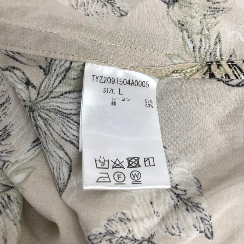 チャオパニックティピー CIAOPANIC TYPY シャツ、ブラウス 半袖 半袖シャツ プリントシャツ ポケットシャツ L プリント マルチカラー / マルチカラー / メンズ USED 古着 中古 10128730
