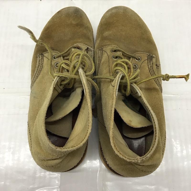 レッドウィング RED WING ブーツ ショートブーツ 02382 アイリッシュセッター 7.5E 無地 ベージュ / ベージュ / メンズ USED 古着 中古 10121617