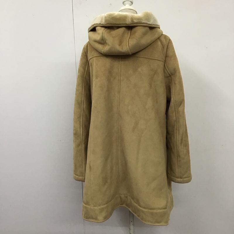 レイビームス Ray BEAMS コート コート一般 6319-0009-1690 フェイクムートン 1 無地 ベージュ / ベージュ / レディース USED 古着 中古 10121535