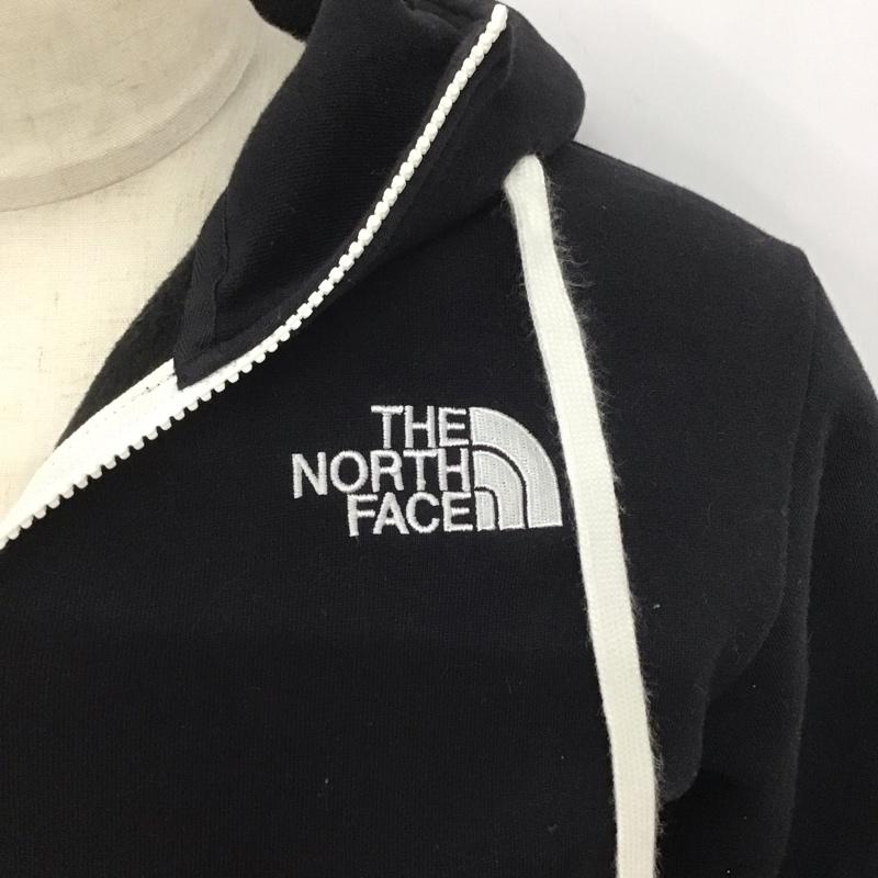 ザノースフェイス THE NORTH FACE パーカー 長袖 nt11930 リアビューフルジップスウェットパーカー スウェットパーカー S ロゴ、文字 黒 / ブラック /  メンズ USED 古着 中古 10125521