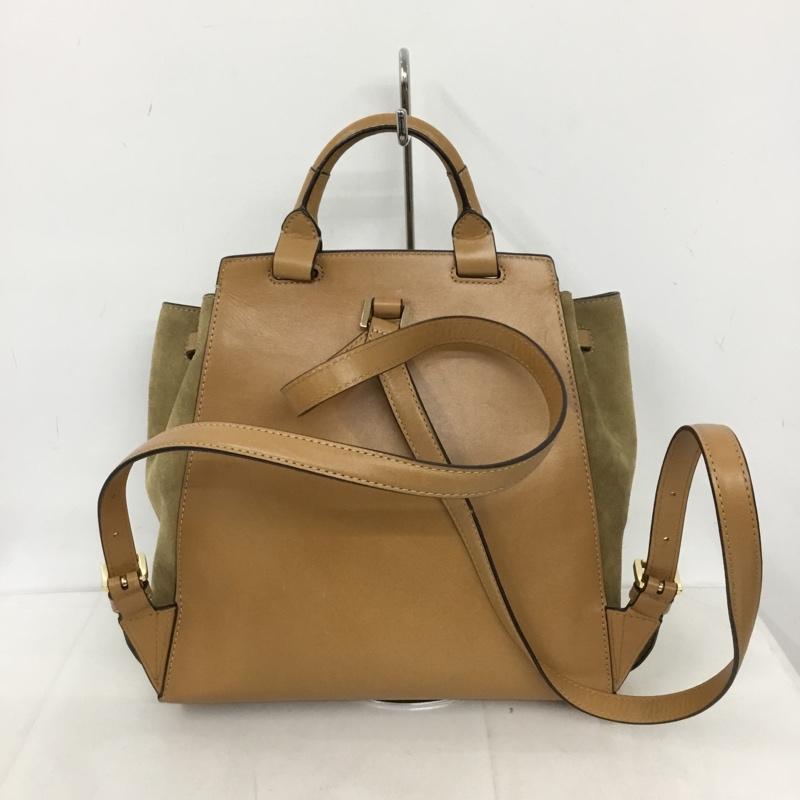 マイケルコース MICHAEL KORS リュックサック、デイパック リュックサック、デイバッグ 30S6GRUB2S スエード レザー 無地 ベージュ / ベージュ / レディース USED 古着 中古 10128842