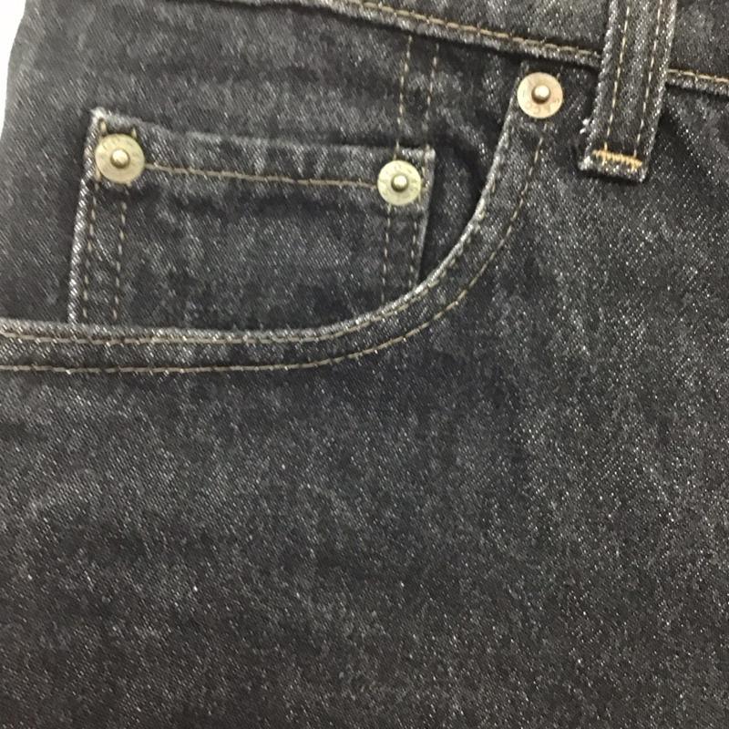 リーバイストラウスアンドコー Levi Strauss & co. パンツ デニム、ジーンズ デニムパンツ スリムパンツ カジュアルパンツ 30インチ 無地 黒 / ブラック / メンズ USED 古着 中古 10138580
