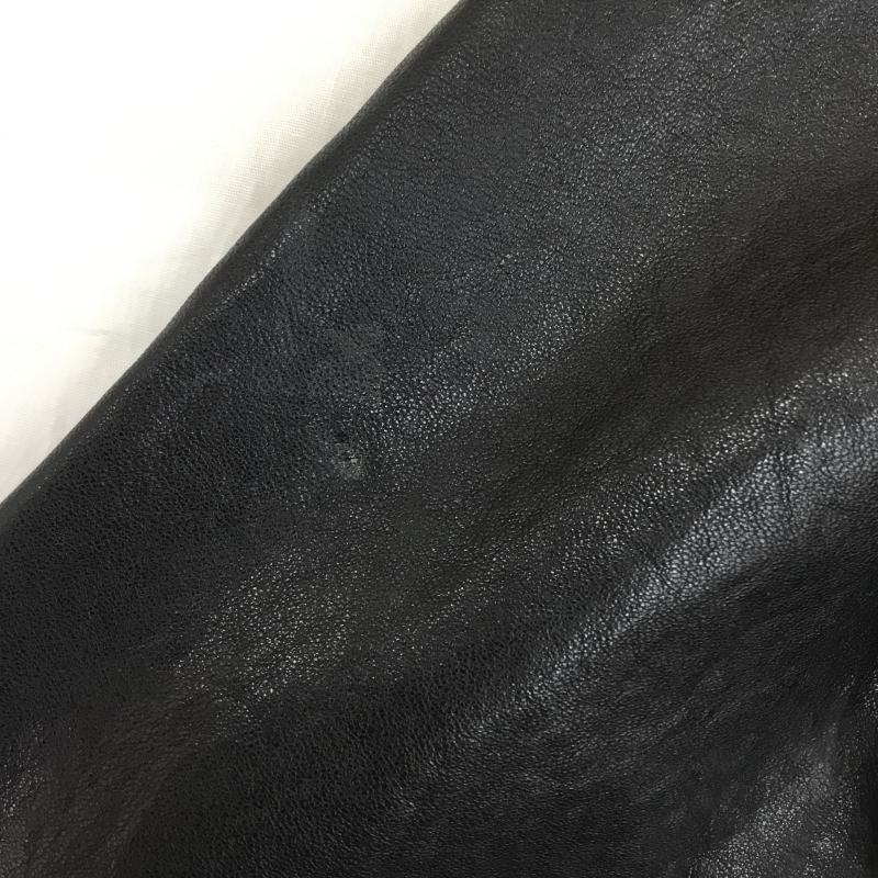 ディーゼル DIESEL ジャケット、上着 レザージャケット 無地 黒 / ブラック / レディース USED 古着 中古 10137699
