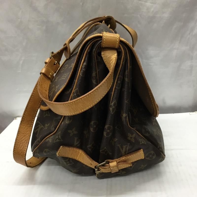 ルイヴィトン LOUIS VUITTON ショルダーバッグ ショルダーバッグ AR0912 ソミュール35 モノグラム 総柄 茶 / ブラウン / X ダークブラウン / ダークブラウン / レディース USED 古着 中古 10119193