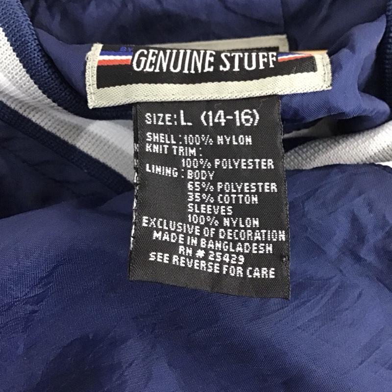 ナショナルフットボールリーグ NFL トレーナー 長袖 COWBOYS オーバージャケット Vネック L ロゴ、文字 紺 / ネイビー / レディース USED 古着 中古 10141970