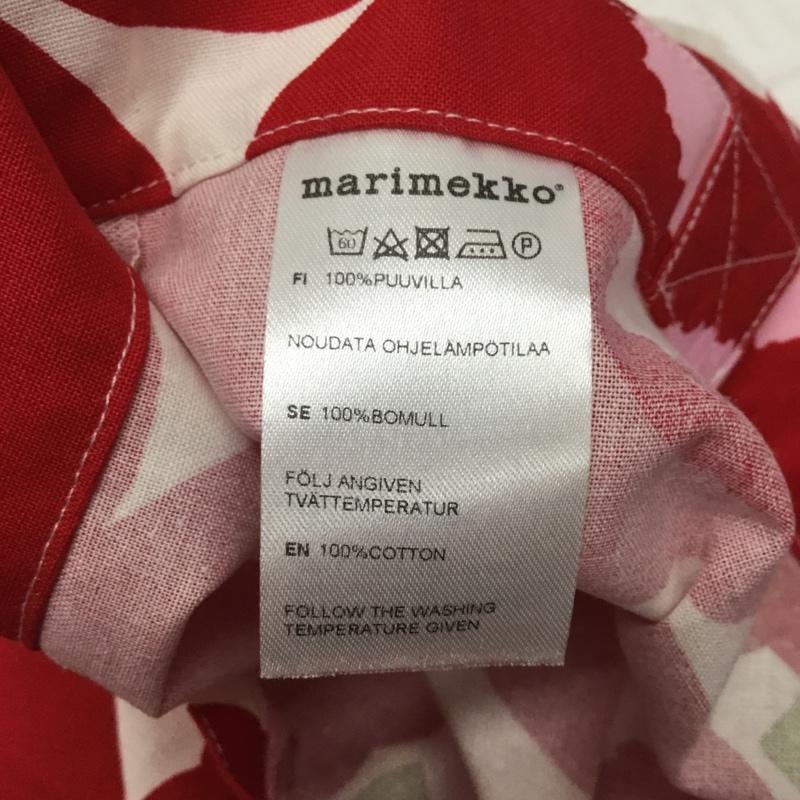 マリメッコ marimekko トートバッグ トートバッグ ウニッコ 総柄 赤 / レッド / レディース USED 古着 中古 10115051