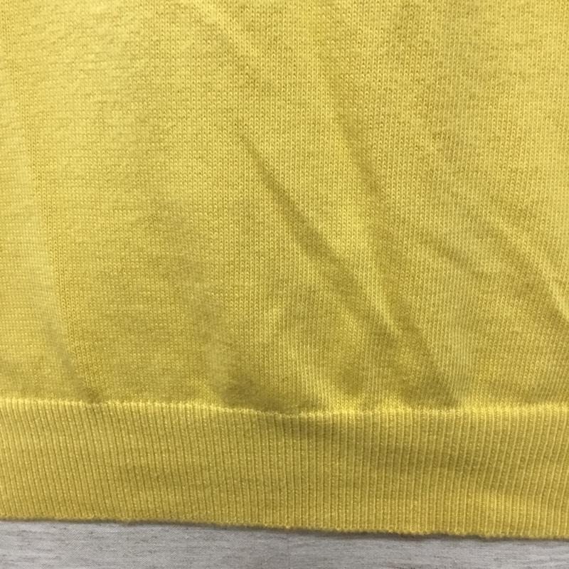 エディーバウアー Eddie Bauer ベスト ベスト Vネック プルオーバー S 無地 黄 / イエロー / メンズ USED 古着 中古 10116094