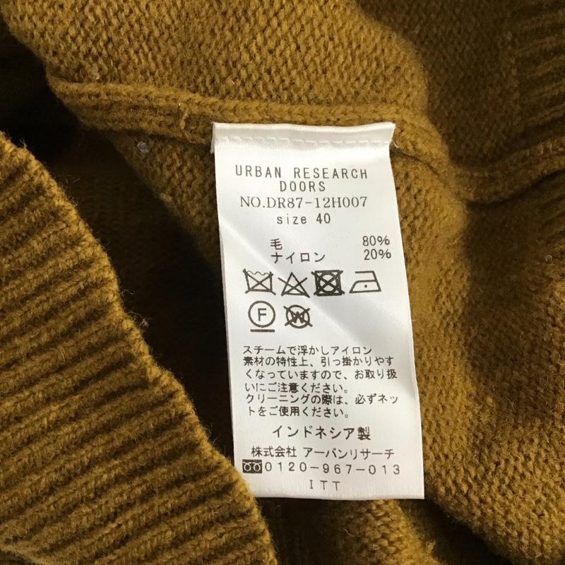 アーバンリサーチ URBAN RESEARCH ニット、セーター 長袖 長袖ニットカットソー ニット セーター クルーネックニット 40 無地 マルチカラー / マルチカラー / メンズ USED 古着 中古 10123946