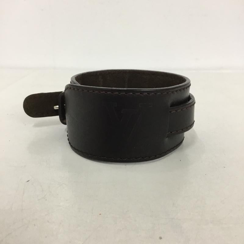 ルイヴィトン LOUIS VUITTON アクセサリー ブレスレット、バングル モノグラム グラセ ロゴ、文字 ダークブラウン / ダークブラウン / メンズ USED 古着 中古 10129960