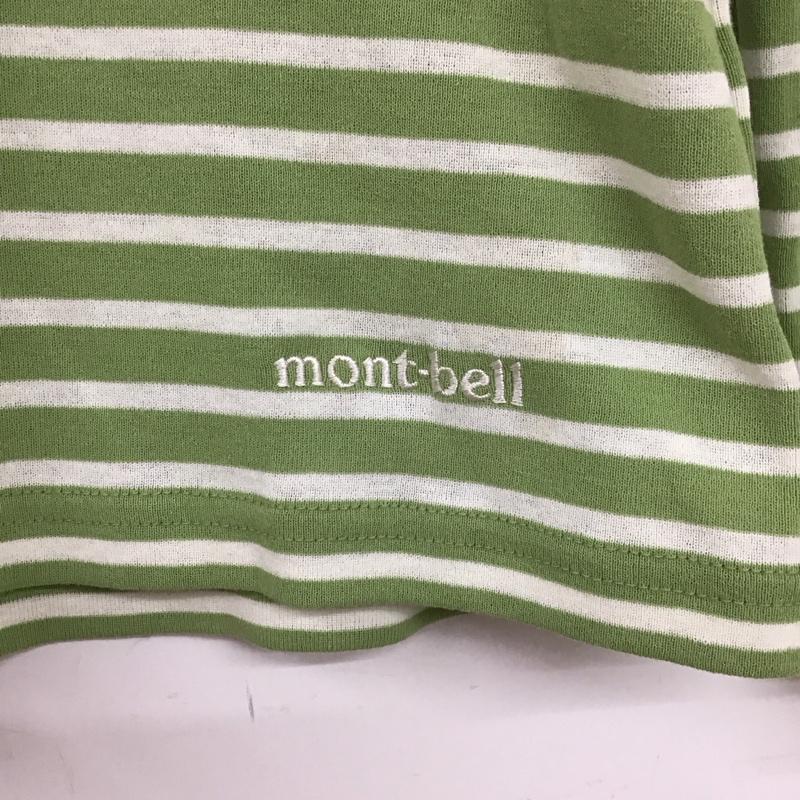 モンベル mont-bell Tシャツ 長袖 1114544 WIC.ボーダー ロングスリーブT XL ボーダー柄 マルチカラー / マルチカラー / レディース USED 古着 中古 10130291