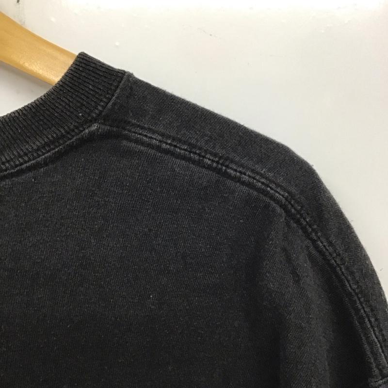 カーハート Carhartt Tシャツ 半袖 半袖カットソー プリントTシャツ クルーネックカットソー L ロゴ、文字 黒 / ブラック / メンズ USED 古着 中古 10137076