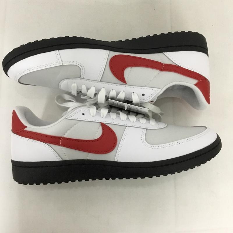 ナイキ NIKE スニーカー スニーカー FQ8762-100 FIELD GENERAL 82 SP 28.5cm 28.5cm ロゴ、文字 白 / ホワイト / X 灰 / グレー / X 赤 / レッド / メンズ USED 古着 中古 10130767