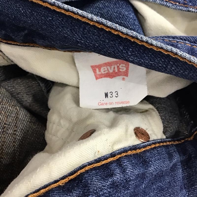リーバイストラウスアンドコー Levi Strauss & co. パンツ デニム、ジーンズ デニムパンツ ワイドパンツ カジュアルパンツ 33インチ 無地 インディゴ / インディゴ / メンズ USED 古着 中古 10137113