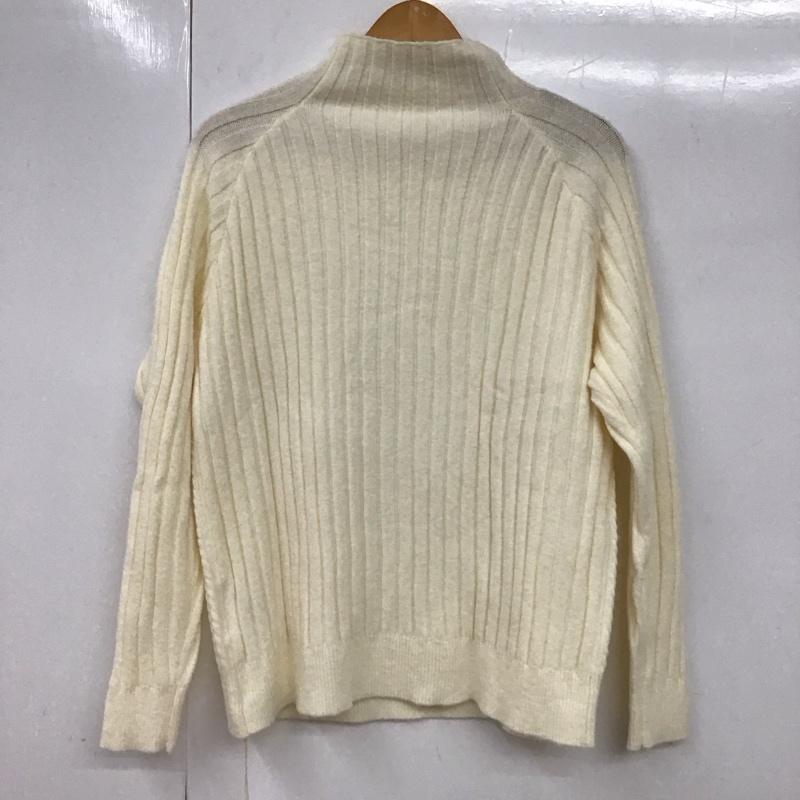 フラーネ Frene ニット、セーター 長袖 FREE 無地 白 / ホワイト / レディース USED 古着 中古 10130287