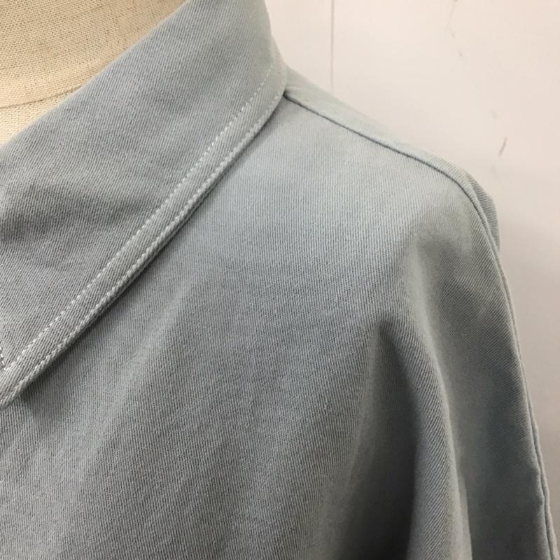 セレクトモカ select MOCA シャツ、ブラウス 長袖 10007272 FREE 無地 水色 / ライトブルー / レディース USED 古着 中古 10118352