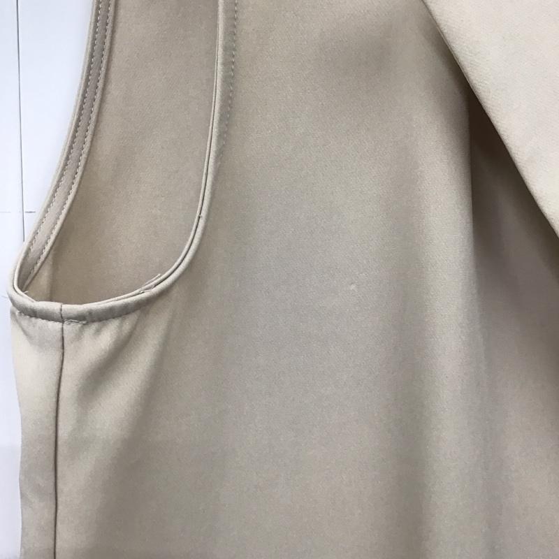 イング INGNI ベスト ベスト M 無地 ベージュ / ベージュ / レディース USED 古着 中古 10128911