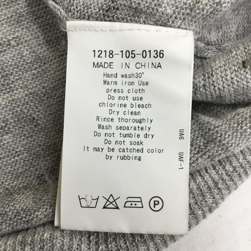 ビューティアンドユース BEAUTY&YOUTH カットソー 半袖 S 無地 灰 / グレー / レディース USED 古着 中古 10139633