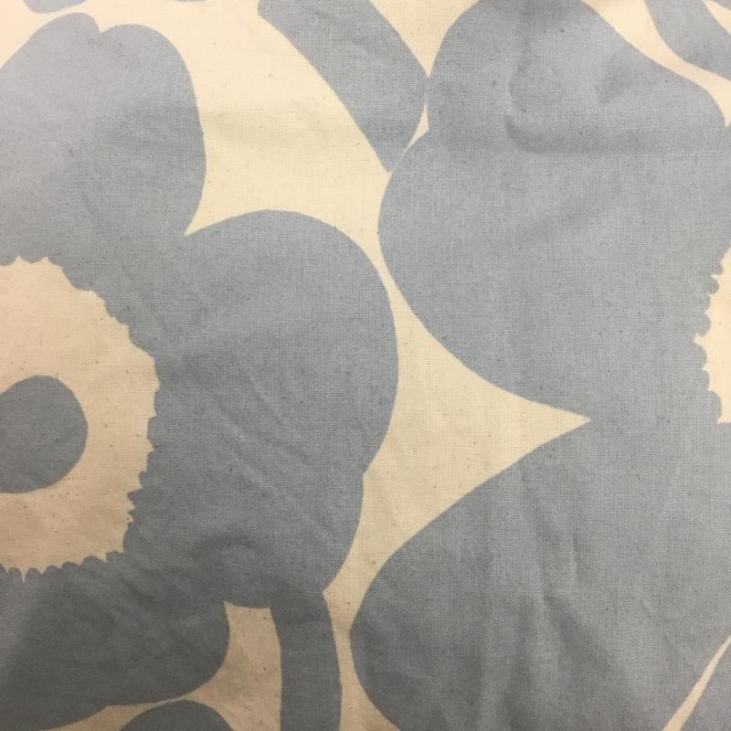 マリメッコ marimekko トートバッグ トートバッグ 花柄 水色 / ライトブルー / X アイボリー / アイボリー / レディース USED 古着 中古 10124176